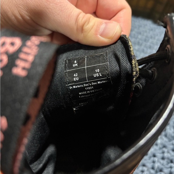 Floral Fabric Dr. Martens Boots - Picture 7 of 7